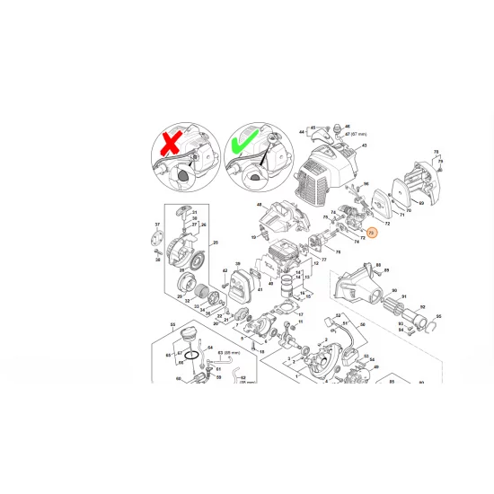 STIHL  Gaźnik RC2-S243E 4149 120 0600